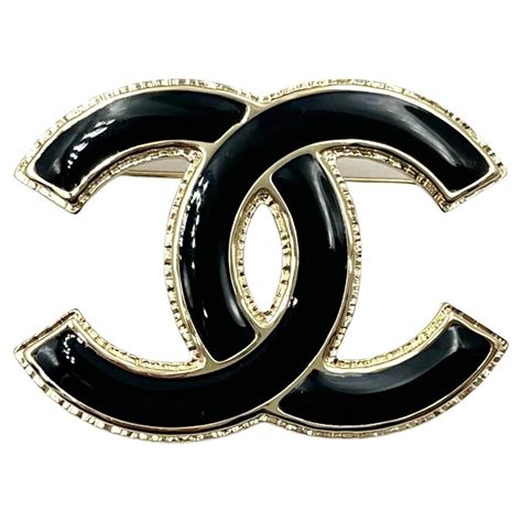 chanel style brooch ebay|CHANEL Black Fashion Brooches for sale .